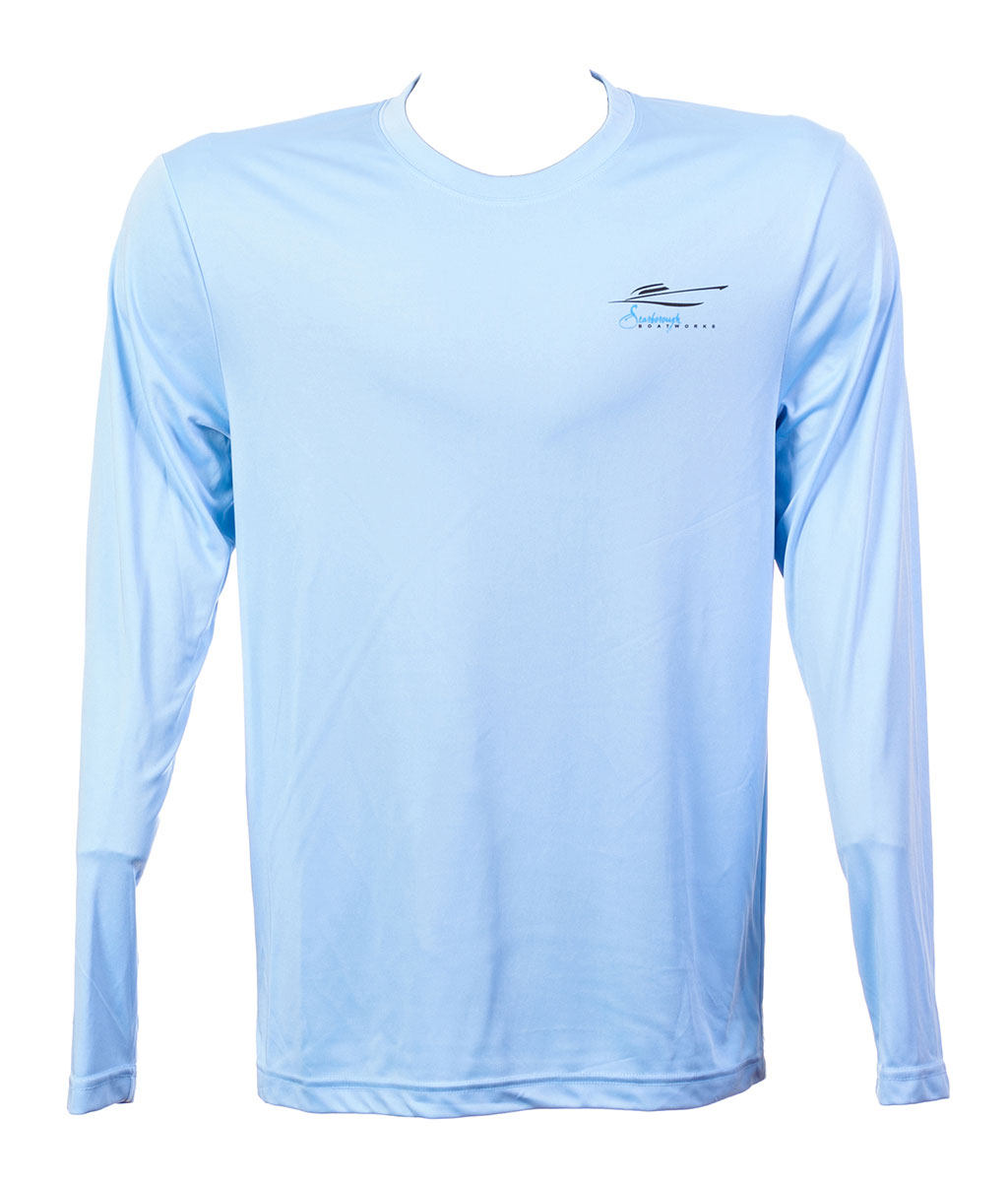 light blue dri fit shirts