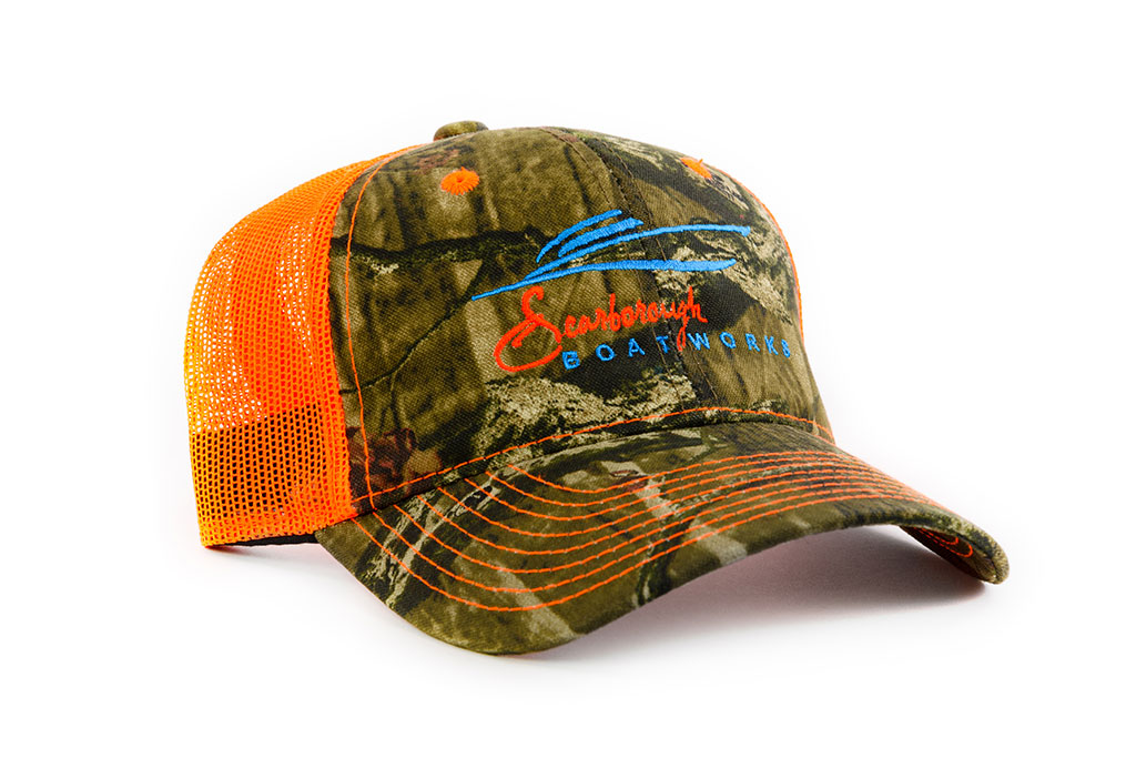 mossy oak orange hat