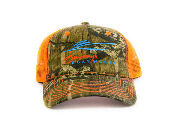 Scarborough-Boatworks-218-Orange-Mossy-Oak-Trucker-Hat